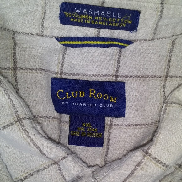 Men's Club Room Casual Button Down Shirt - Picture 7 of 7